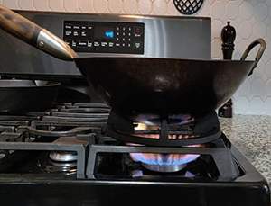 Anneau de wok en fonte MCAMPAS, anneau de brûleur antidérapant pour camping-car, compatible Samsung, <span class=keywords><strong>Kitchenaid</strong></span>, LG, Whirlpool, Kenmore, cuisinières à gaz - Product Image 4