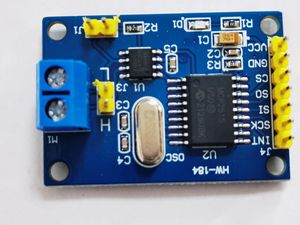 Module de bus CAN MCP2515, récepteur TJA1050, protocole SPI, exemple de programme pour microcontrôleur 51 L320 - Product Image 1