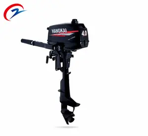 4HP 2-Stroke Outboard Motor Boat Engine For Fishing Boat 74.6cc 2.9KW Gasoline Water Cooling System CDI Propeller Heavy Duty F-N