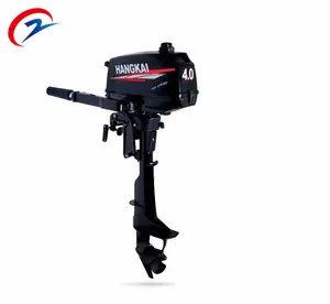 4HP 2-Stroke Motor de popa do barco a motor para barco de pesca 2.9KW Gasolina Sistema de refrigeração a água CDI Hélice Heavy Duty