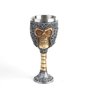 <strong>Skull</strong> Bones <strong>Mug</strong> SKA04 SKA34 Goblet Set Coffee <strong>Mug</strong> <strong>Skull</strong> Beer <strong>Mug</strong> Stainless Steel Fpr Party Gift Home - Product Image 4