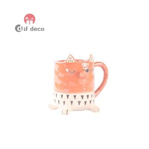 Taza de café de cerámica con forma de zorro y Animal, nuevo diseño - Product Image 5