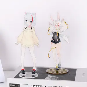 Kein Moq Single oder Double Side Custom Cute Anime Acryl Figur Display Standee UV-Druck Acryl ständer