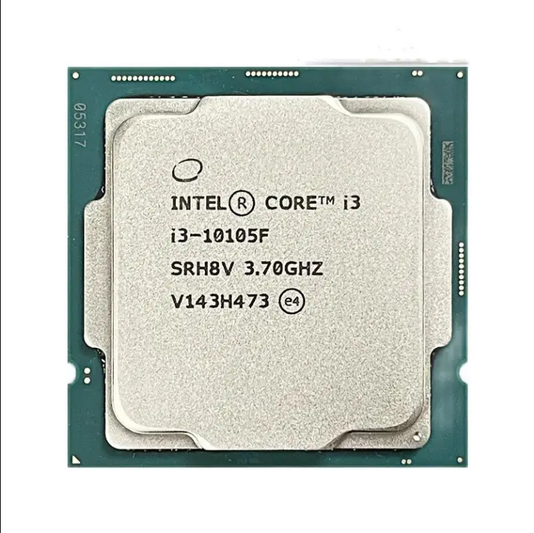Intel Core i3-10105 - 4-Core 14nm Desktop CPU - New 2025