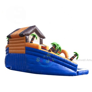 Parc aquatique gonflable flottant de grande taille <span class=keywords><strong>avec</strong></span> toboggan, <span class=keywords><strong>piscine</strong></span> gonflable, parc aquatique extérieur pour enfants - Product Image 4
