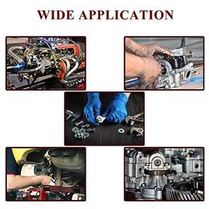 Tuerca hexagonal de acero al carbono de alta calidad, 120 Uds., tuercas hexagonales chapadas métricas con precios de fábrica competitivos, contratuerca al por mayor - Product Image 6