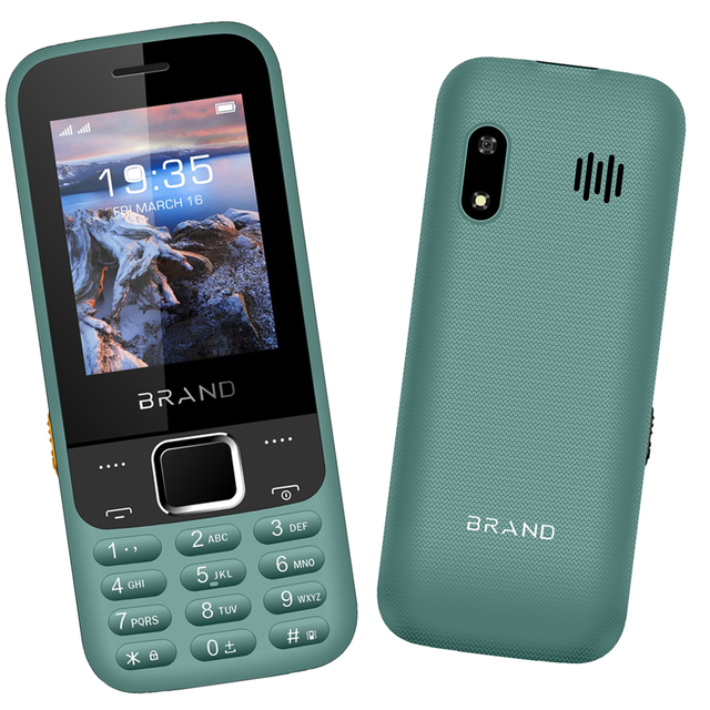 OEM /ODM 2.4 Inch bar 4G Feature Phone with Dual SIM Big Torch LTE Keypad Chinese Mobile Phone Manufacturer