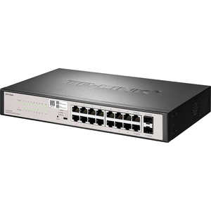 Commutateur intelligent <span class=keywords><strong>PoE</strong></span>+ Gigabit 16 ports <span class=keywords><strong>TP</strong></span>-<span class=keywords><strong>Link</strong></span> TL-SG2218PE 250W Budget, 2x SFP Uplink, gestion à distance L2 VLAN/QoS/Cloud - Product Image 3