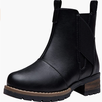 Sepatu Boots Kulit Asli Wanita Model Terbaru Nyaman dan Tahan Lama, Harga Promo