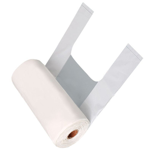 ถุงพลาสติกเสื้อยืดย่อยสลายได้สำหรับช้อปปิ้งซูเปอร์มาร์เก็ต - Product Image 6