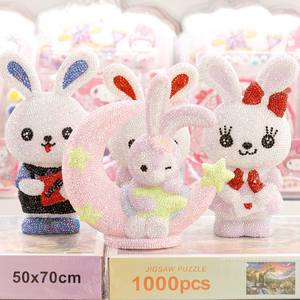 ตุ๊กตา<span class=keywords><strong>เจ้า</strong></span><span class=keywords><strong>หญิง</strong></span>ประดับ<span class=keywords><strong>เพชร</strong></span>รูปปราสาทอุปกรณ์ศิลปะทำมือรูปการ์ตูนแบบทำมือติดเพชร - Product Image 3