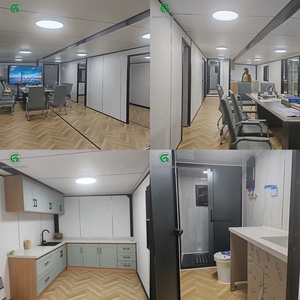 Oficina Portátil en Contenedor <span class=keywords><strong>de</strong></span> 40 pies con Terraza, <span class=keywords><strong>Casa</strong></span> Prefabricada Modular Expandible, Diseño <span class=keywords><strong>de</strong></span> Espacio <span class=keywords><strong>de</strong></span> Trabajo Prefabricado - Product Image 2