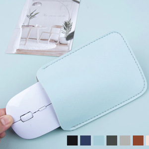 En stock, compatible con la bolsa de almacenamiento para ratón Apple MagicMouse, de cuero PU, funda protectora para ratón inalámbrico, cómoda y sencilla. - Product Image 4