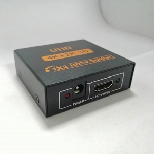 Répartiteur HDTV 3D <span class=keywords><strong>4K</strong></span> <span class=keywords><strong>Ultra</strong></span> <span class=keywords><strong>HD</strong></span> de haute qualité 1 entrée 4 sorties pour projecteur, moniteur, <span class=keywords><strong>lecteur</strong></span> DVD et <span class=keywords><strong>lecteur</strong></span> <span class=keywords><strong>Blu</strong></span>-<span class=keywords><strong>ray</strong></span> - Product Image 5