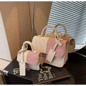 Nouveau style printemps 2025 – Sac carré compact polyvalent pour femme, porté épaule, bandoulière ou sous le bras - Product Image 4