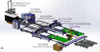 Machine de fraisage CNC DEELEE ATC avec étiquetage et chargement/déchargement automatique, moteur et pompe Yaskawa du Japon