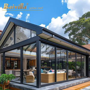 Baivilla Nouveau Produit Vente en Gros de Solaires et Maisons en Verre Solarium Préfabriqué Kits de Solarium Bon Marché - Product Image 6