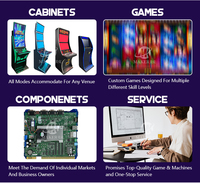 Carte PCB d'arcade américaine à prix d'usine, nouvelle carte verticale à écran tactile Power of Zeus pour borne de jeu