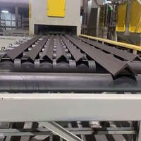 Machine de sablage à rouleaux pour tubes carrés en acier cornière, unité de sablage pour l'élimination de la rouille de surface des profilés et plaques d'acier, moteur inclus