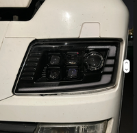 Phare de camion MAN TGX TGS à LED avec projecteur 5 lentilles super lumineux 2009-2021 Plug and Play OEM ODM Dernière mise à niveau