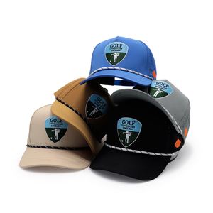 Gorras Perforadas con Corte Láser, de Secado Rápido, de 5 Paneles, Impermeables, de Nailon, Bordadas, al por Mayor, con Logotipo Personalizado - Product Image 3