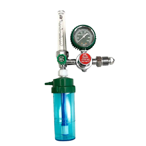 Regulator Pengukur Aliran Tekanan Oksigen Gas Medis Lovtec dengan Botol <span class=keywords><strong>Humidifier</strong></span> Bersertifikasi ISO - Product Image 4