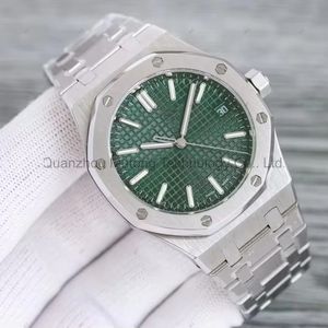 Montre de plongée C Factory Moissanite Sapphire Crystal Diver 4131 Or rose avec index en diamant, bracelet en cuir, multifonction - Product Image 3