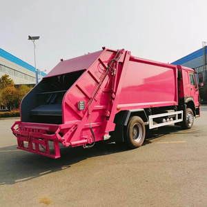 รถบรรทุกอัดขยะ Howo 4x2 15 ลูกบาศก์เมตร แบบยกท้าย สำหรับเก็บขยะในเขตเทศบาล - Product Image 3
