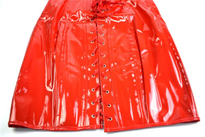 Faja Moldeadora de PVC Negra, Prenda Interior Moldeadora con Lazos en la Espalda - Product Image 4