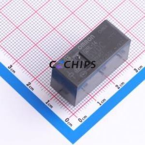 G2RL-14 DC5 Power Relay Through hole,12.5x28.8mm 5V 1 Changeover: 1C (SPDT-Changeover)::: 440V-AC/300V-DC - Product Image 1