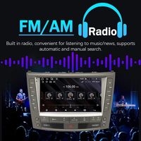 Autoradio 9 pouces pour Lexus IS300 IS200 IS250 IS350 (2005-2013), avec CarPlay sans fil et Android Auto, GPS, DSP, unité multimédia