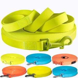 Correa de entrenamiento para perros, Correa impermeable de PVC de colores personalizados, 2,5 m de largo para mascotas, senderismo y natación - Product Image 2