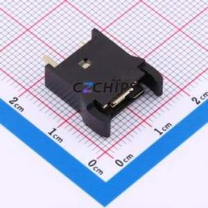 BS-12-A1BA001 Button & Strip Battery Connector Connector Battery Holder CR1220 Gold - Product Image 1