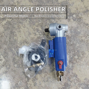 Yan Egzoz Hava Parlatıcı Tetikli Pnömatik Açılı Taşlama Makinesi Fırçasız Motor 8500RPM Islak Esnek Parlatma Pedi Taşlama Aletleri - Product Image 2