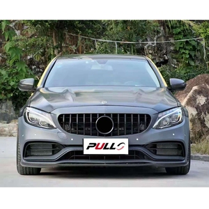 Paraurti AUTO griglie AUTO per Benz classe <span class=keywords><strong>C</strong></span> <span class=keywords><strong>W205</strong></span> cambia in stile C63 <span class=keywords><strong>AMG</strong></span> - Product Image 4