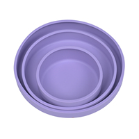Assiette Moderne en Silicone de Qualité Alimentaire Personnalisée pour Tout-Petits, Vaisselle pour Enfants, Bol et Assiette en Silicone pour Bébé