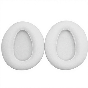 สำหรับ SONY MDR-10RBT 10R-NC MDR-10R แผ่นรองหูฟังซ่อมแซม ทำจากหนังเทียม ครอบหูฟัง ฟองน้ำยืดหยุ่น แผ่นรองหูฟังสำหรับซ่อมแซม - Product Image 1