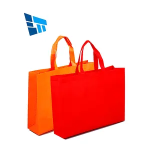 Экологичные многоразовые продуктовые нетканые сумки Ecobag из переработанного полипропилена, ламинированная Нетканая ткань, сумка для покупок с пользовательским принтом логотипа
