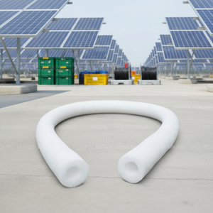 Gaine d'isolation professionnelle en PE avec stabilisation UV pour les tuyaux de chauffage solaire - Product Image 1