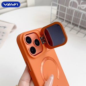 Étui de protection antichoc VAWI B438 en PC avec protection d'objectif pour iPhone 17 Pro Max, motif <span class=keywords><strong>CD</strong></span>, coque magnétique - Product Image 4