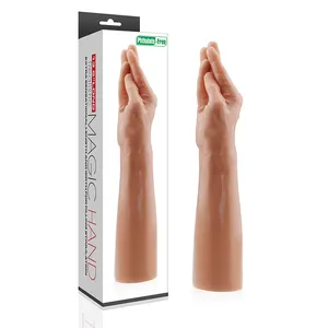 Lovetoy melhor venda de pvc realista mão realista em forma de dildo