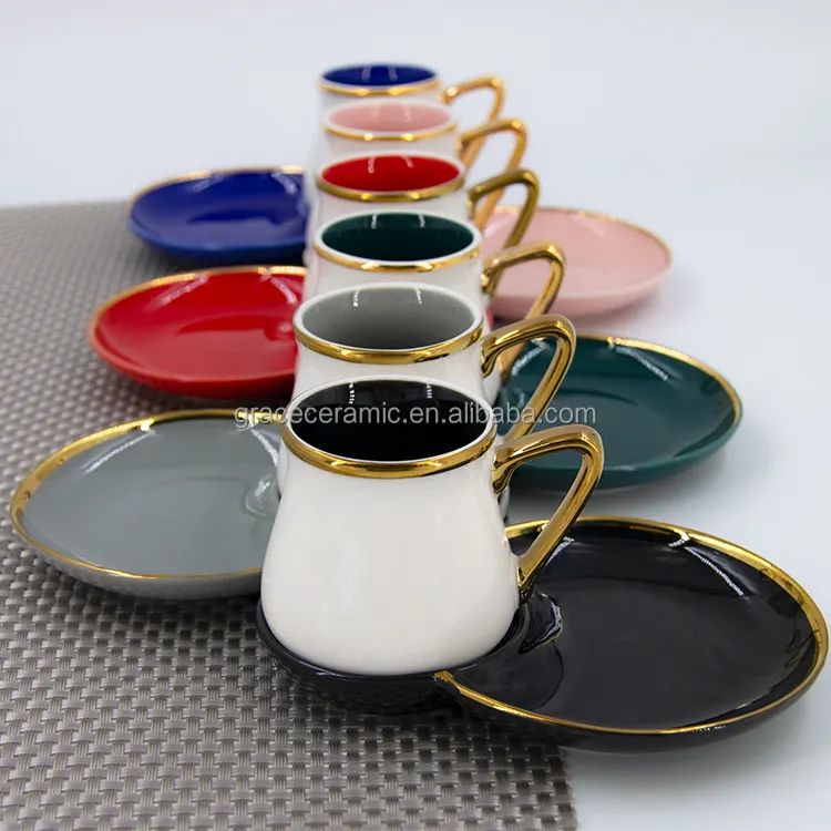 Кофейные чашки с логотипом на заказ от производителя 2022 керамические тонкие фарфоровые чайные чашки и блюдца оптом чайная чашка из костяного фарфора