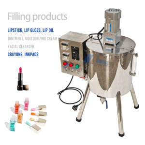 믹서 호퍼 탈취제 제조 기계가있는 15L 30L 50L 정량 핫 왁스 캔들 충전기 - Product Image 4