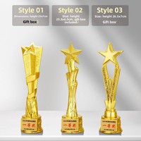 Trofeos de Resina Personalizados para Reuniones Anuales: Diseño Creativo para Empleados Destacados y Campeones de Concursos de Canto y Baile