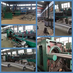 Tuyau métallique flexible haute pression de haute qualité, en acier inoxydable tressé, doublé de PTFE, avec raccord à bride pour systèmes de chauffage - Product Image 4