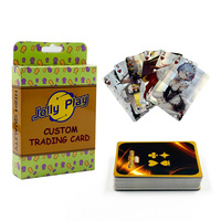 Carte de jeu TCG personnalisée Papier d'art brillant avec logo personnalisé Jouer Anime Design Cartes à collectionner en papier imprimées en usine