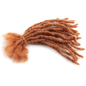 Estensioni Dreadlock Afro Naturali Intrecciate a Mano da 4-28 Pollici, in <span class=keywords><strong>Capelli</strong></span> Indiani Remy, Stile Interlock Locs, per Uomo - Product Image 3