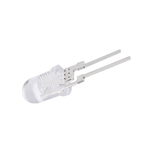 หลอดไฟ <span class=keywords><strong>LED</strong></span> ไดโอดอินฟราเรดกำลังสูง 0.5W 5 มม. 850-940 นาโนเมตร 1.1-1.6 โวลต์ 150mA 100,000 ชั่วโมง แบบ Through Hole Package ได้รับการรับรองมาตรฐาน CE RoHS - Product Image 2