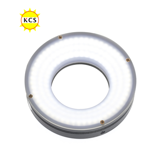 KCS Machine Vision LED Working Ring Light 90 Degrees Low Angle 90mm Diameter DC Power Supply Machine Vision Ring Light