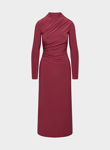 Abito da donna personalizzabile <span class=keywords><strong>in</strong></span> <span class=keywords><strong>maglia</strong></span> Maxi abito Casual <span class=keywords><strong>bordeaux</strong></span> comodo - Product Image 6